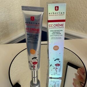 Erborian CC Crème High Definition Radiance Face Cream in Dore NIB